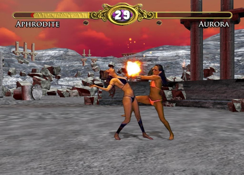 Скриншот из игры Bikini Karate Babes: Warriors of Elysia под номером 1