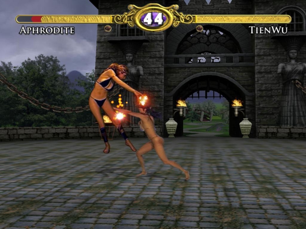 Скриншот из игры Bikini Karate Babes: Warriors of Elysia под номером 14