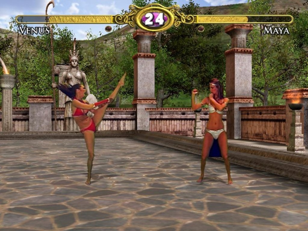 Скриншот из игры Bikini Karate Babes: Warriors of Elysia под номером 2
