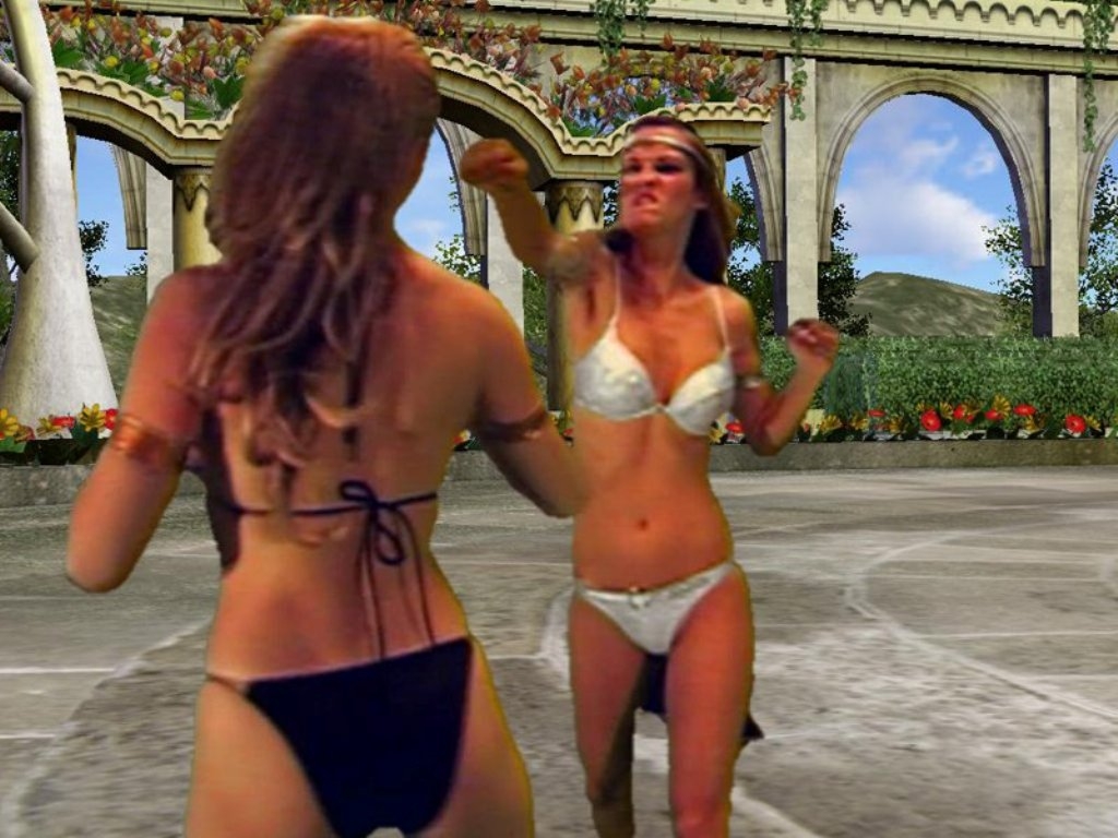 Скриншот из игры Bikini Karate Babes: Warriors of Elysia под номером 3