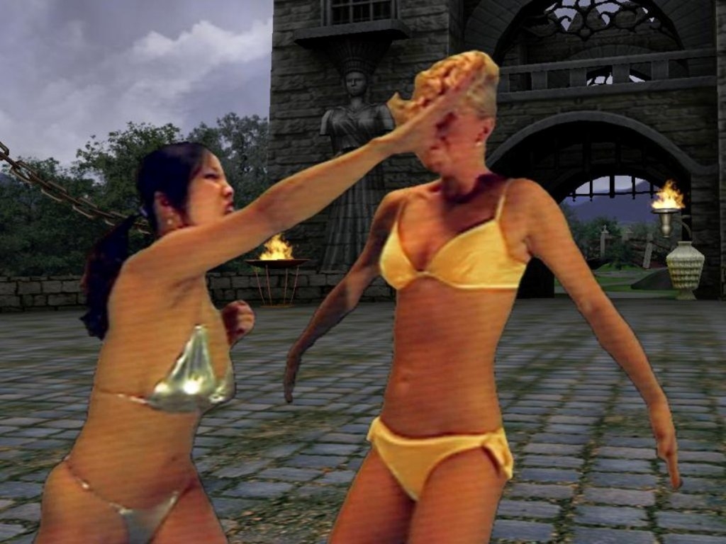 Скриншот из игры Bikini Karate Babes: Warriors of Elysia под номером 4