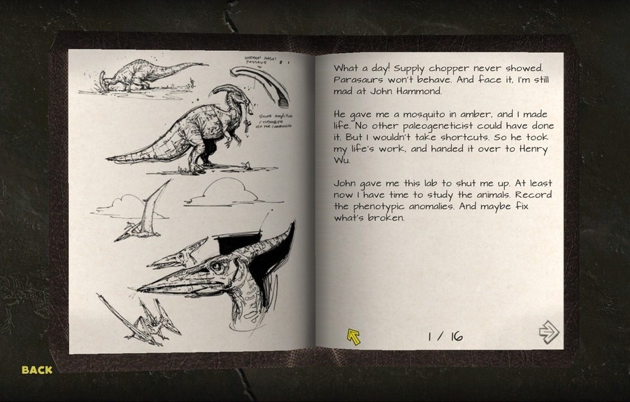 Скриншот из игры Jurassic Park: The Game Episode 1 под номером 10