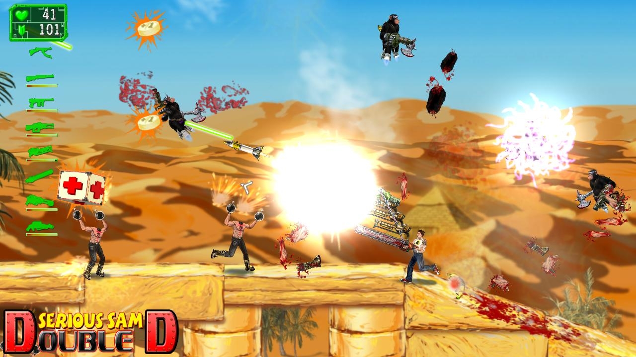 Скриншот из игры Serious Sam: Double D под номером 1