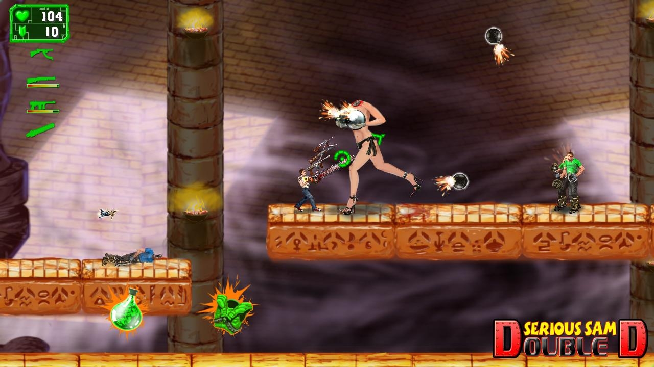 Скриншот из игры Serious Sam: Double D под номером 3