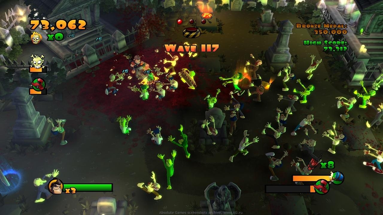 Скриншот из игры Burn Zombie Burn! под номером 1