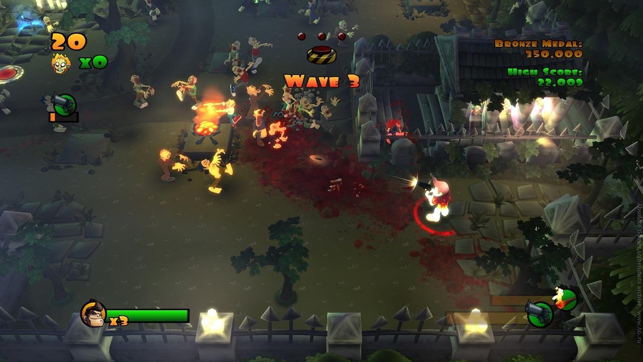 Скриншот из игры Burn Zombie Burn! под номером 17