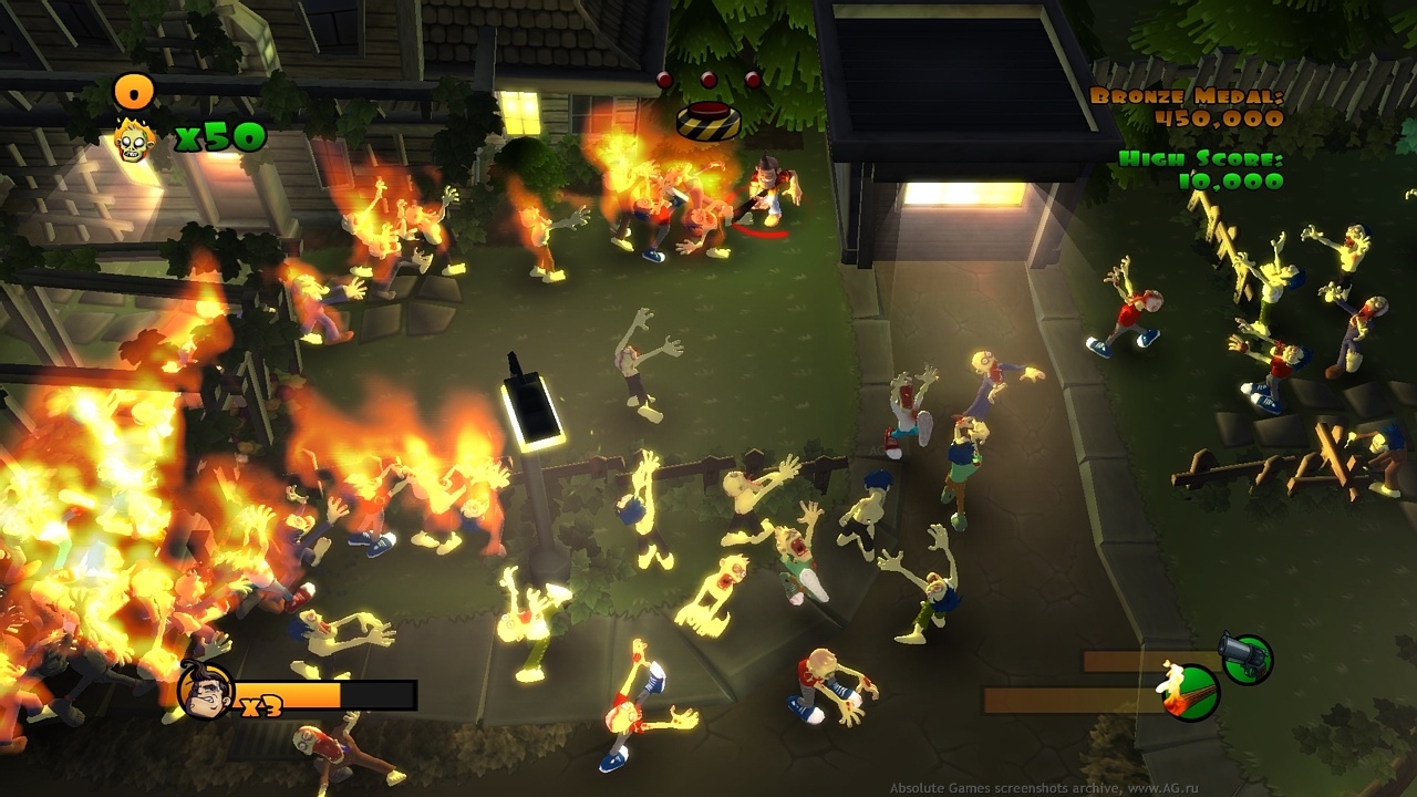 Скриншот из игры Burn Zombie Burn! под номером 2