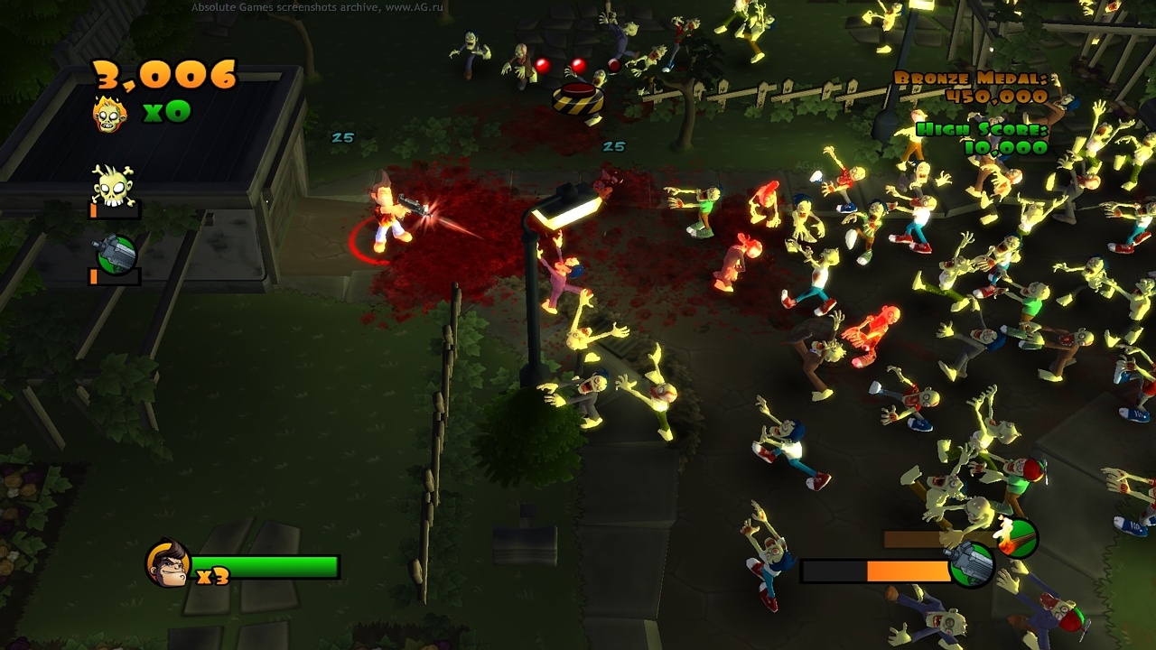 Скриншот из игры Burn Zombie Burn! под номером 23