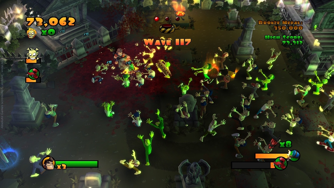 Скриншот из игры Burn Zombie Burn! под номером 24