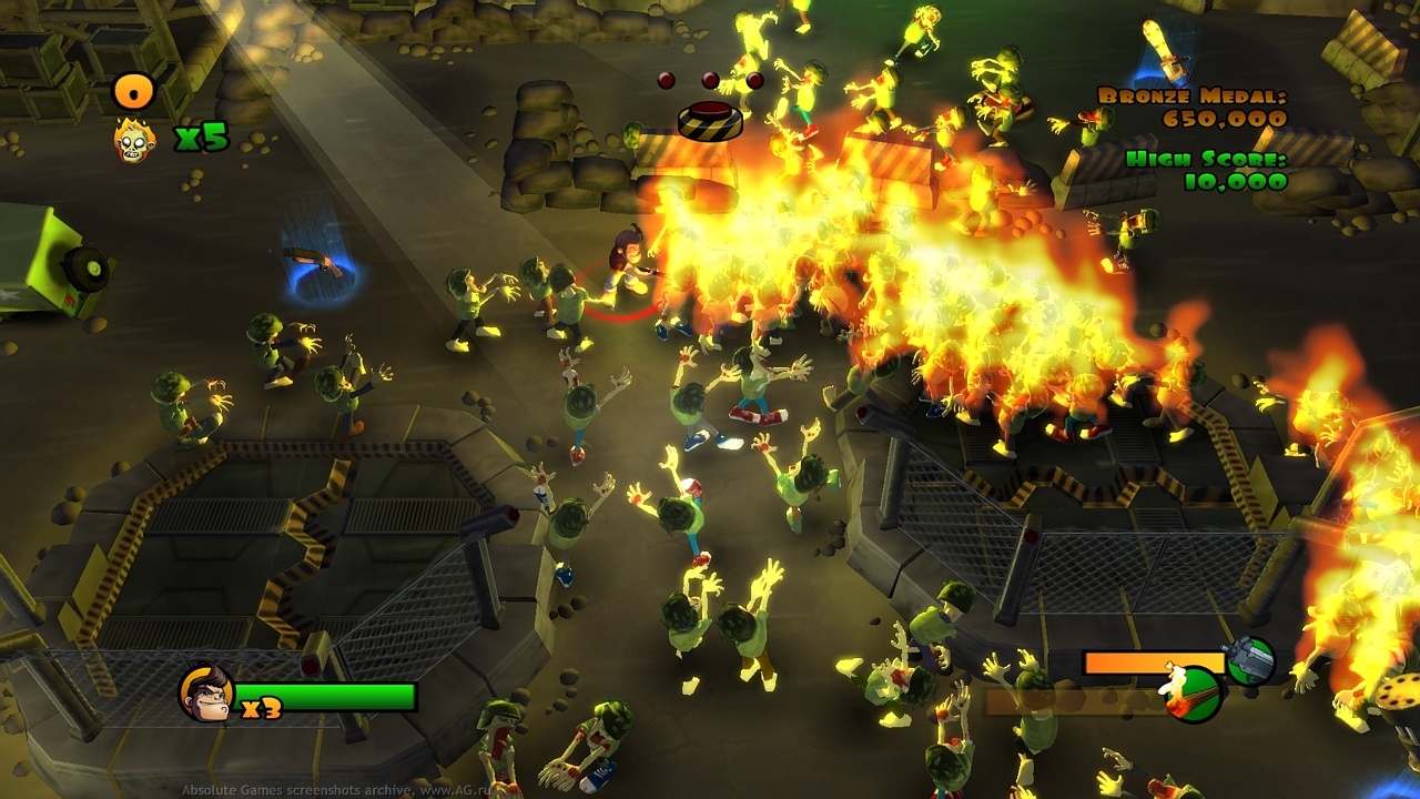 Скриншот из игры Burn Zombie Burn! под номером 4