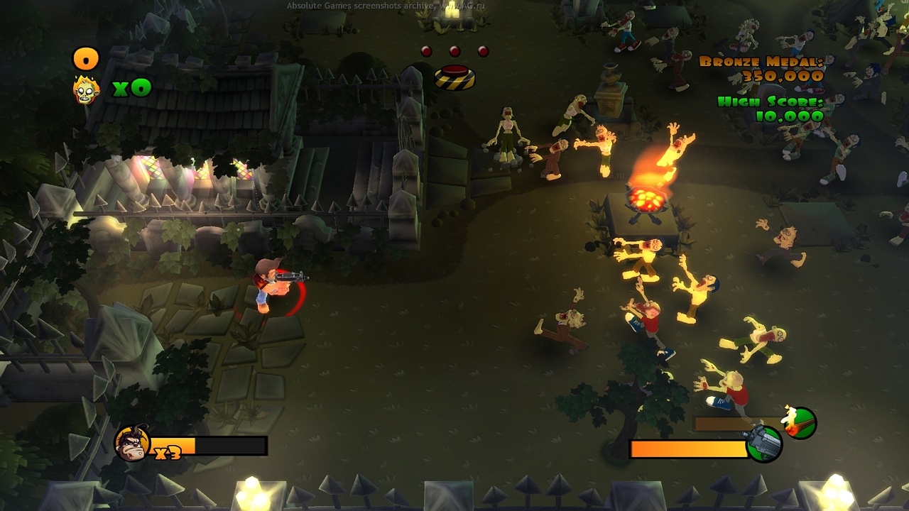 Скриншот из игры Burn Zombie Burn! под номером 5