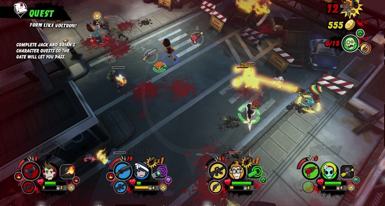 Скриншот из игры All Zombies Must Die! под номером 6