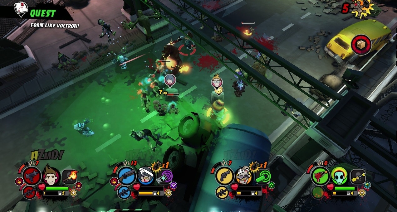 Скриншот из игры All Zombies Must Die! под номером 7