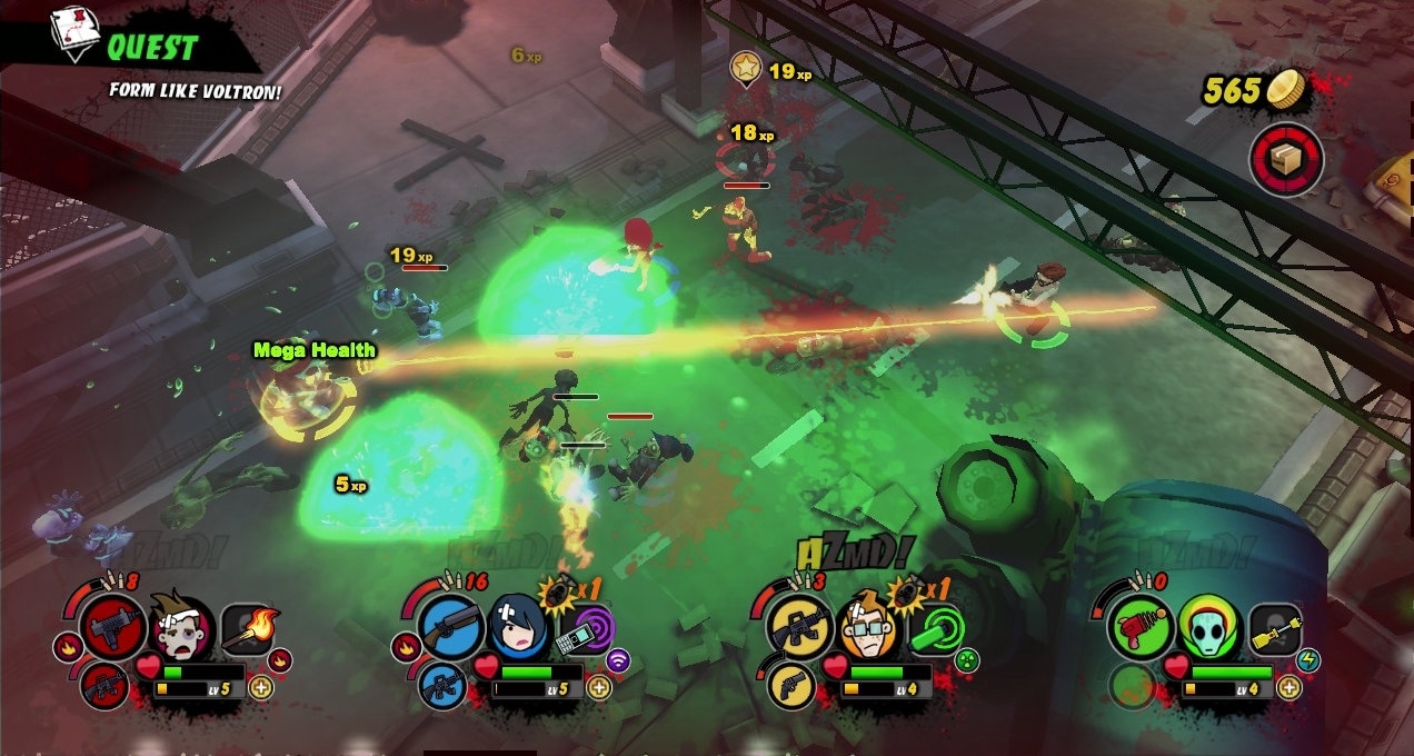 Скриншот из игры All Zombies Must Die! под номером 8