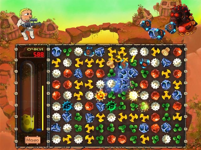 Скриншот из игры Космоёжики под номером 3
