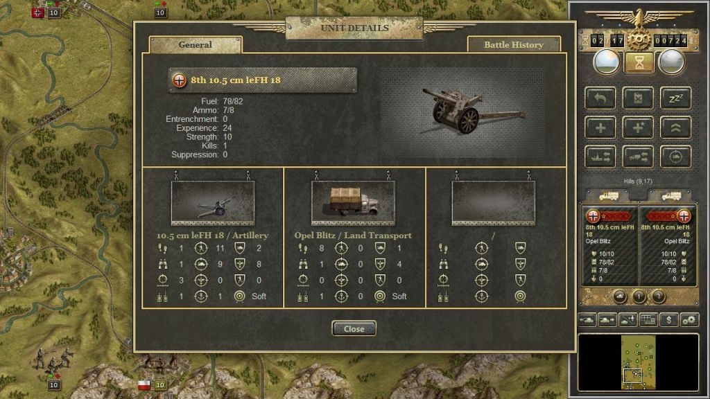 Скриншот из игры Panzer Corps под номером 1