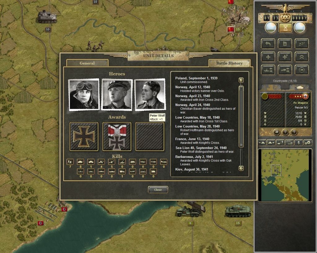 Скриншот из игры Panzer Corps под номером 12