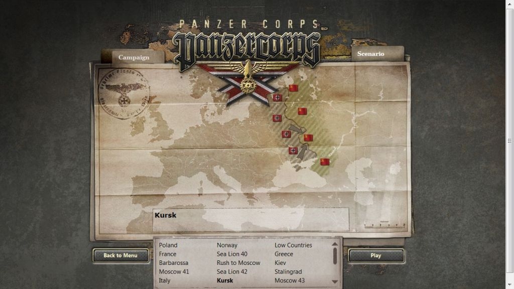Скриншот из игры Panzer Corps под номером 14