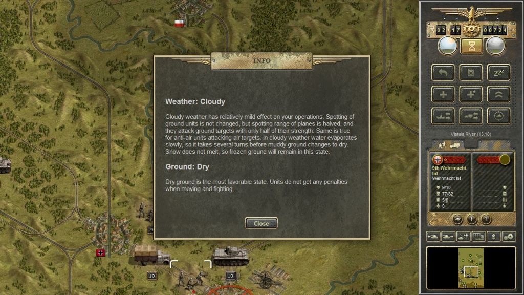Скриншот из игры Panzer Corps под номером 18