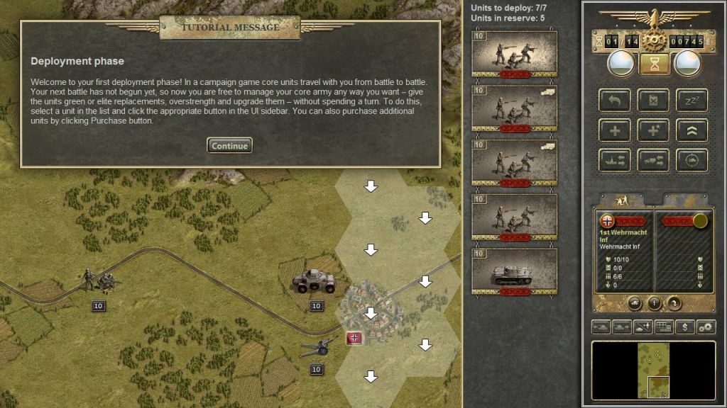 Скриншот из игры Panzer Corps под номером 6
