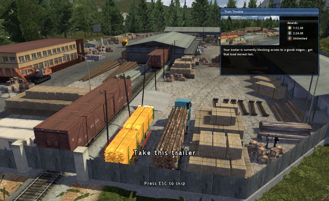 Скриншот из игры Trucks & Trailers под номером 5