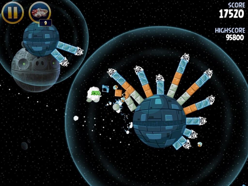 Скриншот из игры Angry Birds Star Wars под номером 13