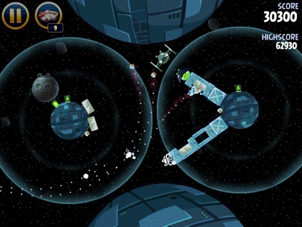 Скриншот из игры Angry Birds Star Wars под номером 24