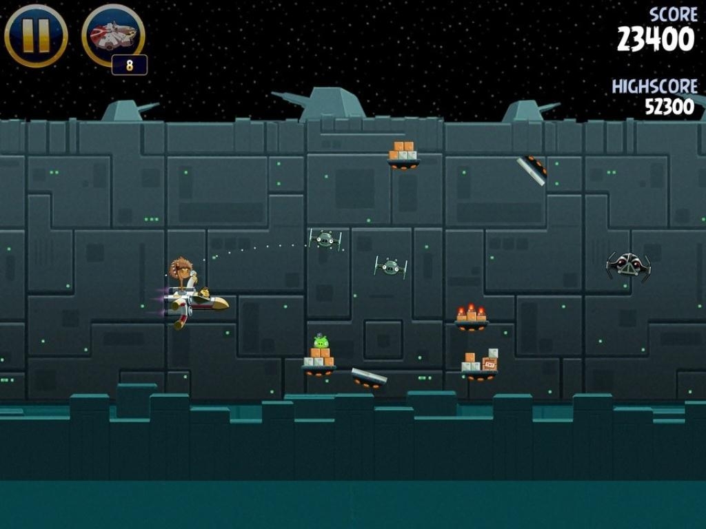 Скриншот из игры Angry Birds Star Wars под номером 25
