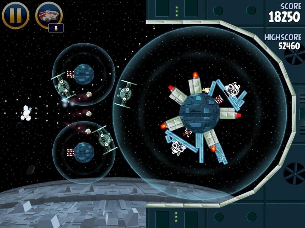Скриншот из игры Angry Birds Star Wars под номером 26