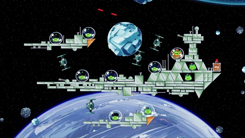 Скриншот из игры Angry Birds Star Wars под номером 32