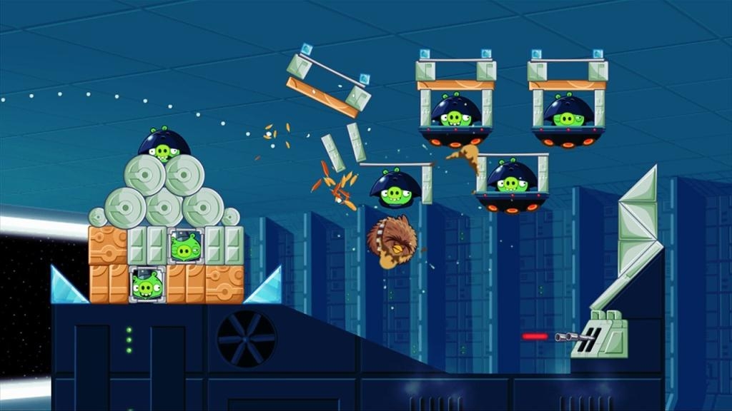 Скриншот из игры Angry Birds Star Wars под номером 37