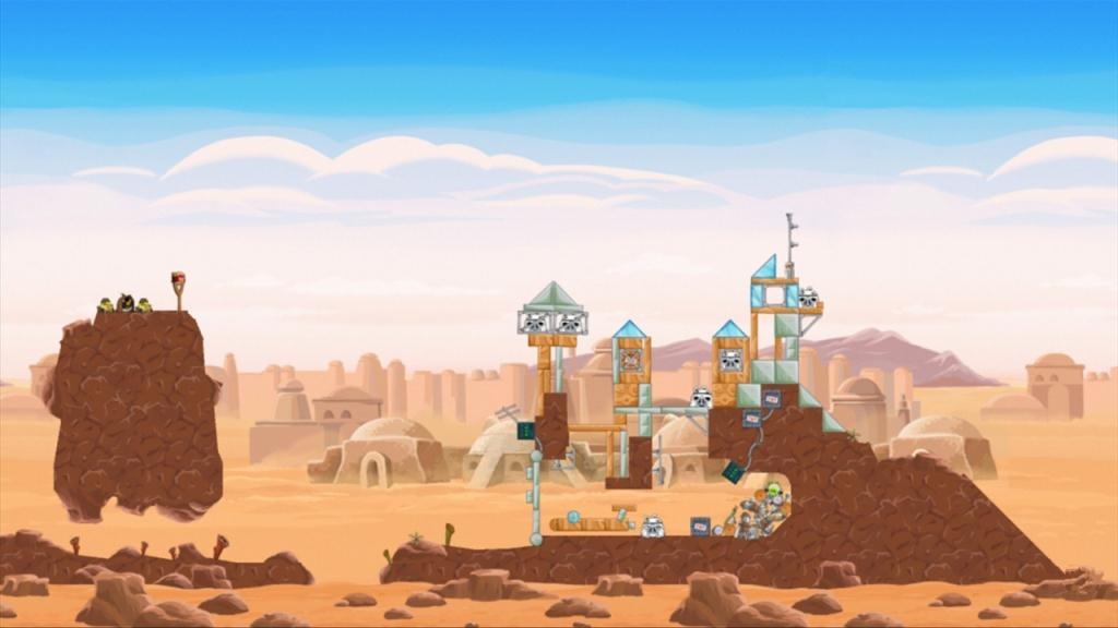 Скриншот из игры Angry Birds Star Wars под номером 43