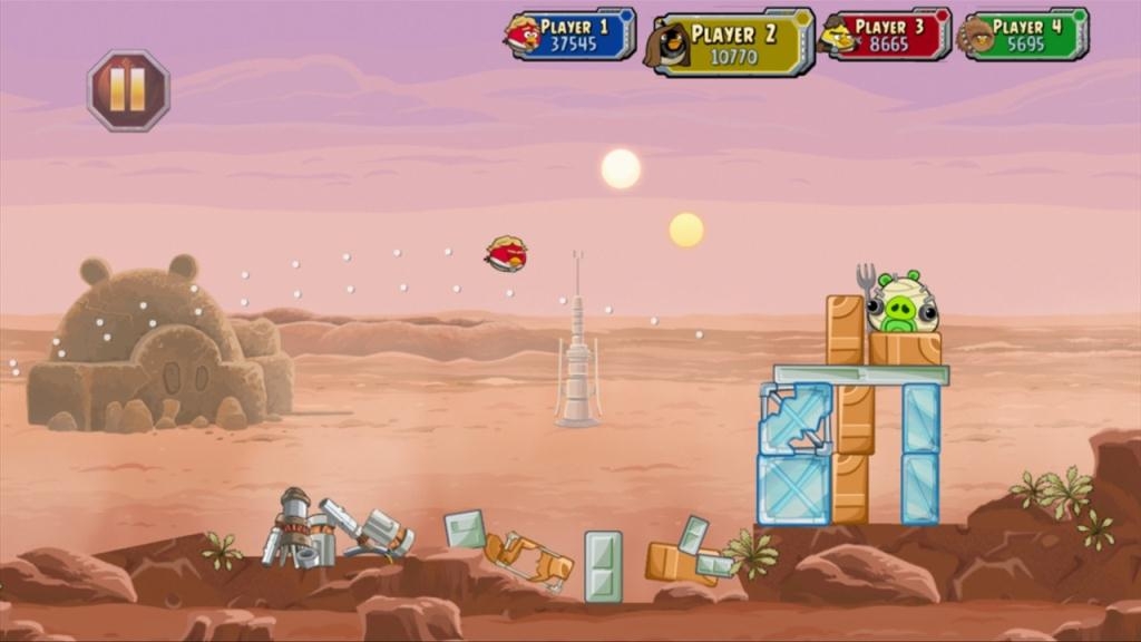 Скриншот из игры Angry Birds Star Wars под номером 47