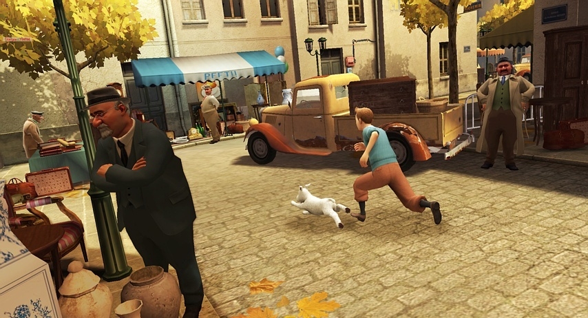 Скриншот из игры Adventures of Tintin: The Game, The под номером 9