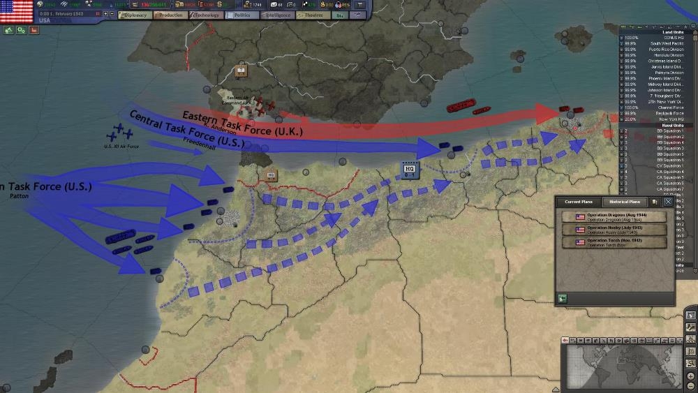 Скриншот из игры Hearts of Iron 3: Their Finest Hour под номером 10