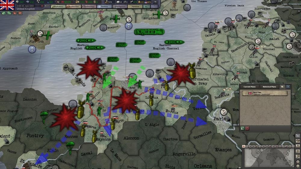 Скриншот из игры Hearts of Iron 3: Their Finest Hour под номером 11