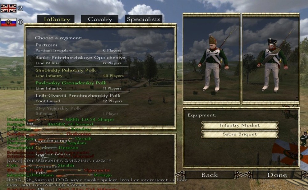 Скриншот из игры Mount & Blade: Warband Napoleonic Wars под номером 52