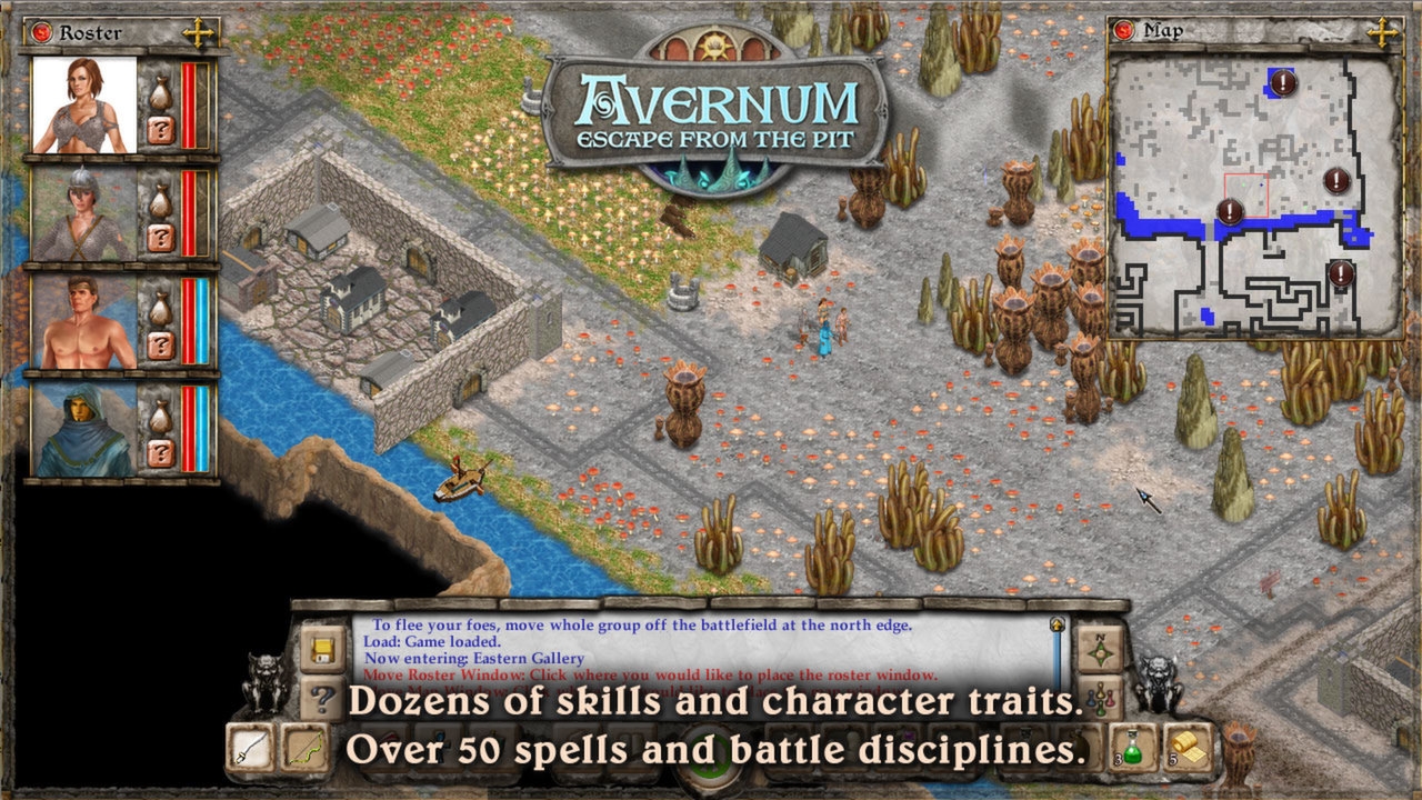 Скриншот из игры Avernum: Escape from the Pit под номером 1