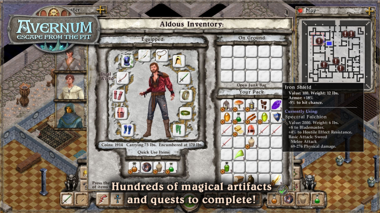 Скриншот из игры Avernum: Escape from the Pit под номером 4