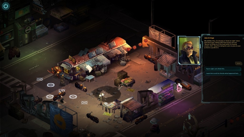 Скриншот из игры Shadowrun Returns под номером 55