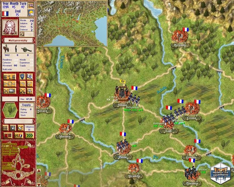 Скриншот из игры Napoleon in Italy под номером 7