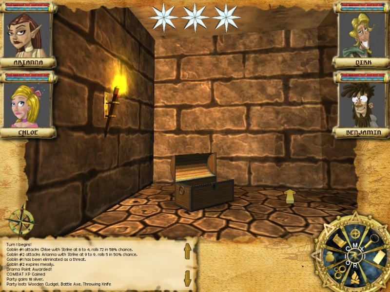 Скриншот из игры Frayed Knights: The Skull of S