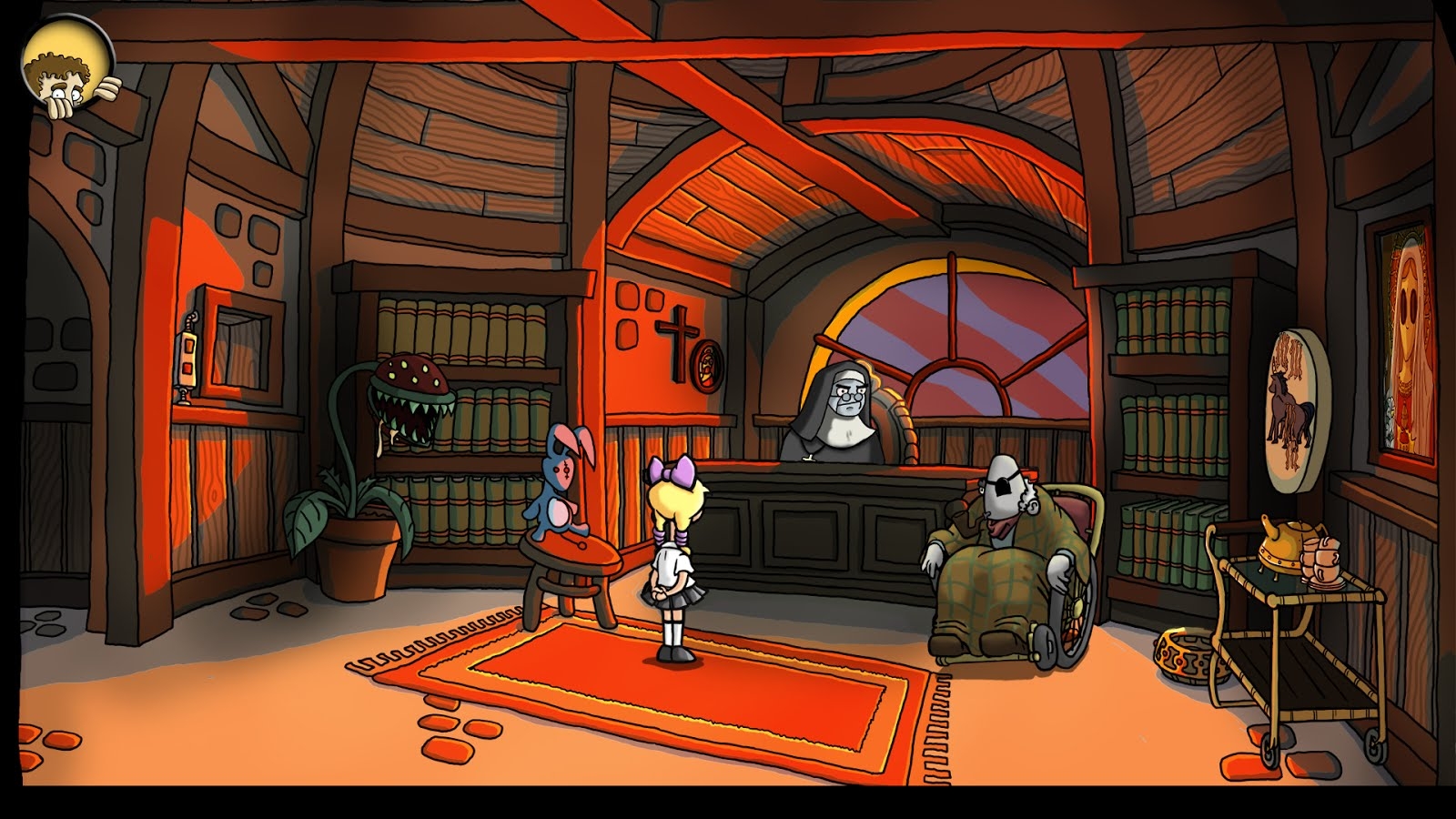 Скриншот из игры Edna & Harvey: Harvey