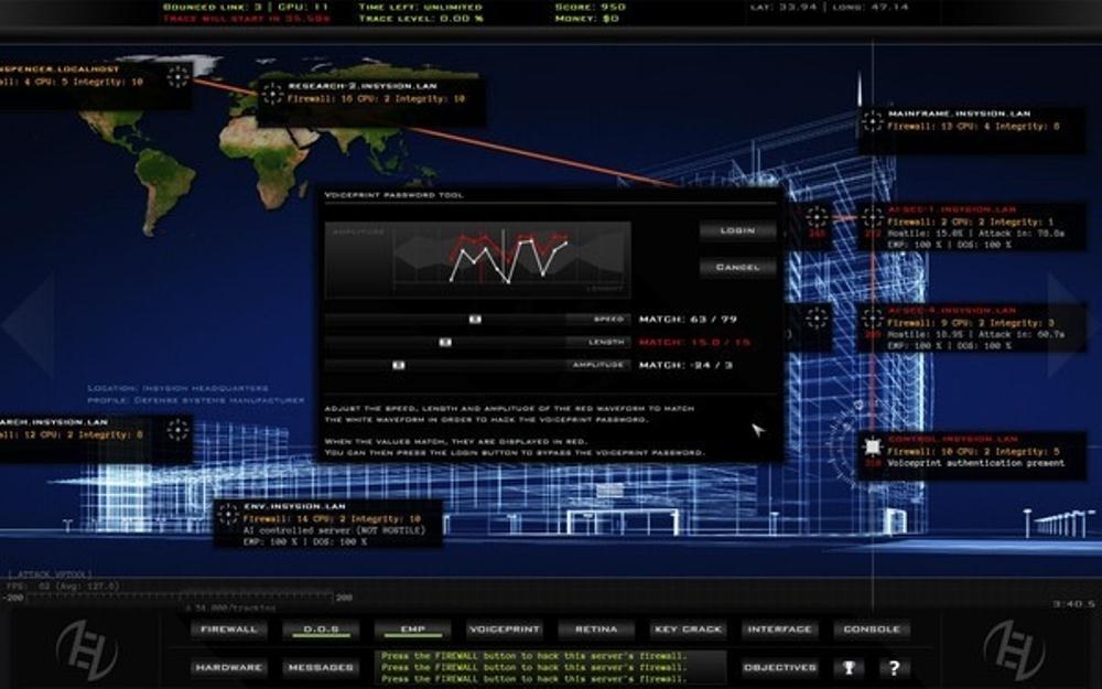 Скриншот из игры Hacker Evolution Duality под номером 2