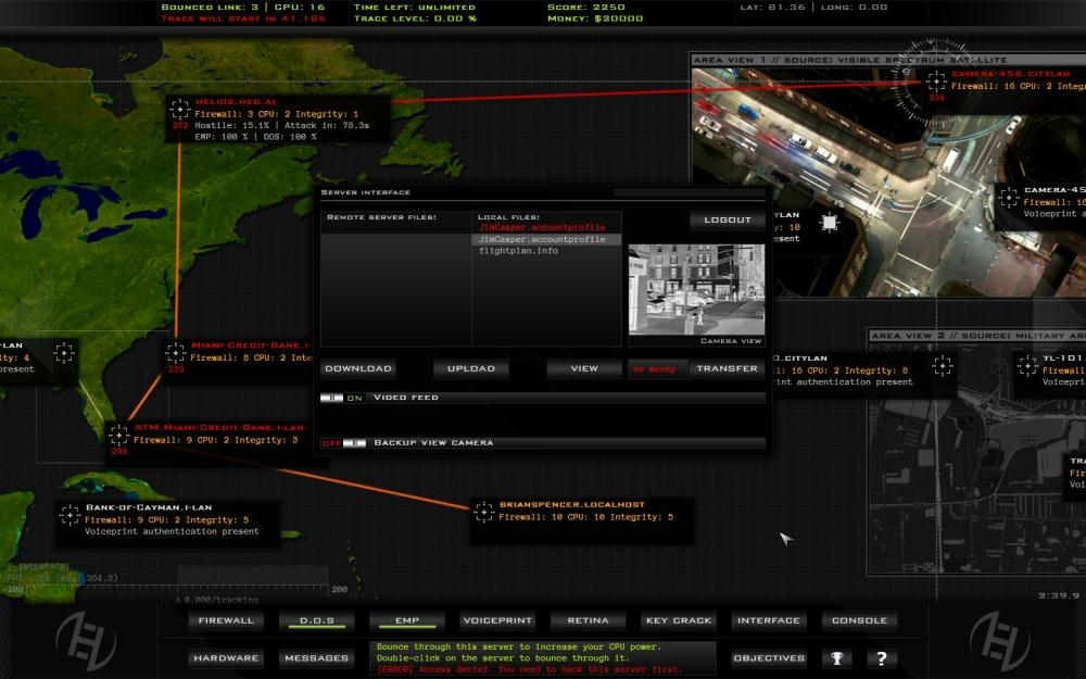 Скриншот из игры Hacker Evolution Duality под номером 9