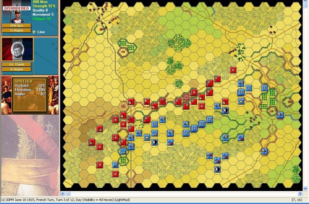 Скриншот из игры Napoleonic Battles: Campaign Waterloo под номером 4