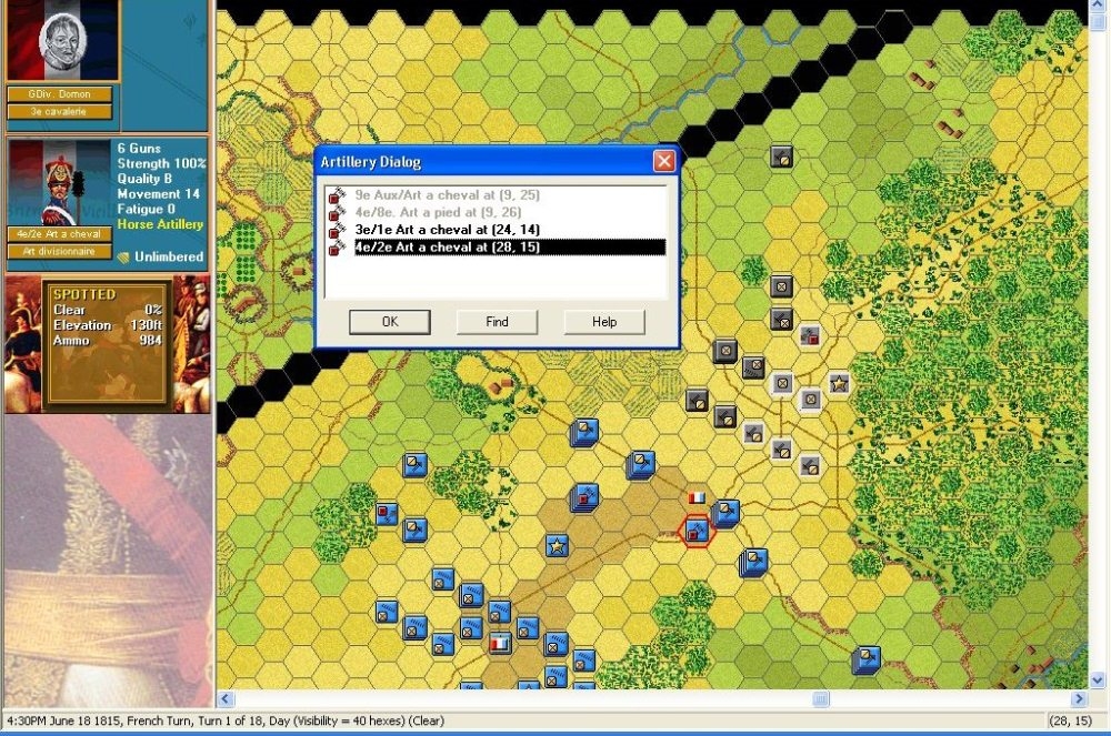 Скриншот из игры Napoleonic Battles: Campaign Waterloo под номером 7