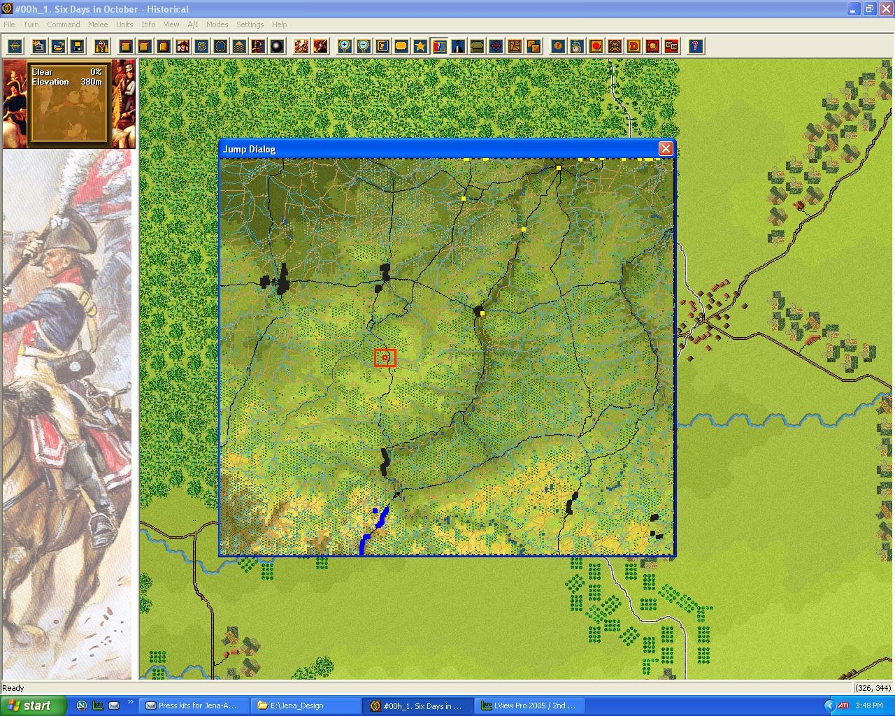Скриншот из игры Napoleonic Battles: Jena-Auerstadt под номером 2