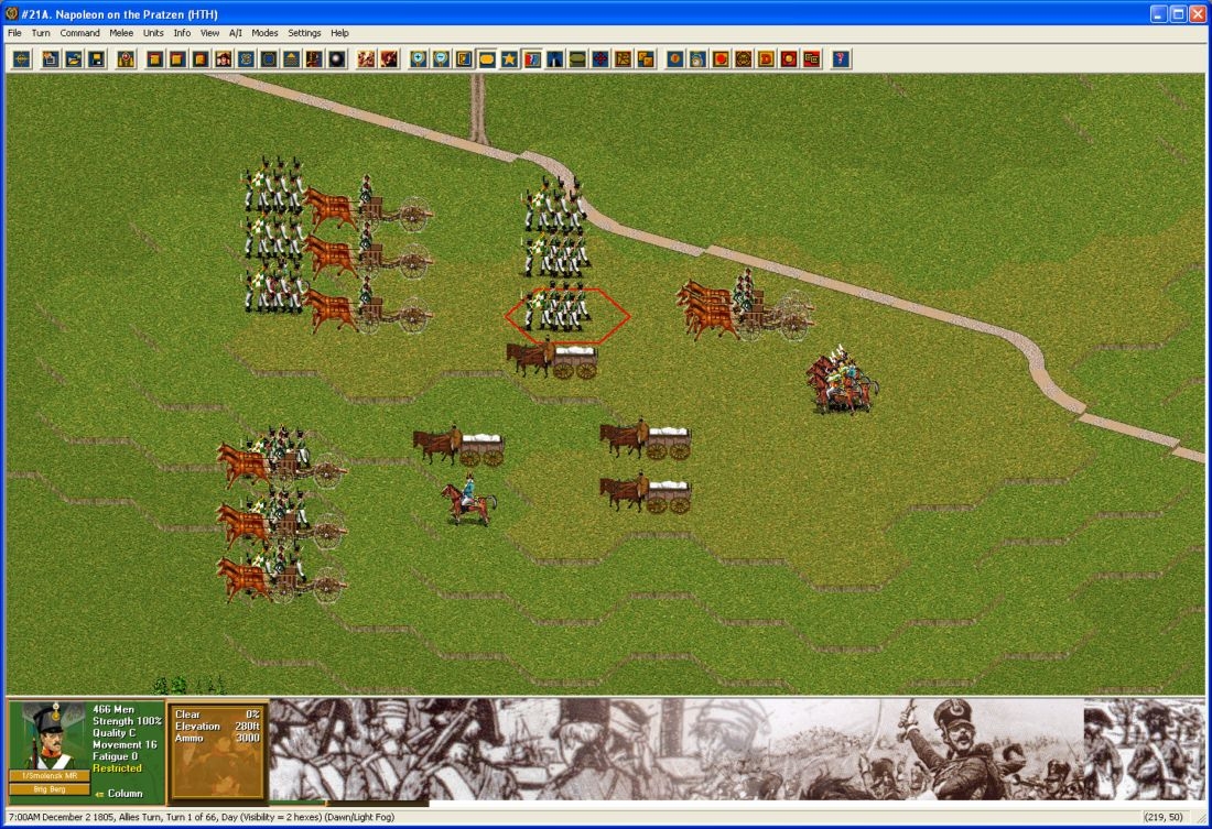 Скриншот из игры Napoleonic Battles: Austerlitz под номером 2