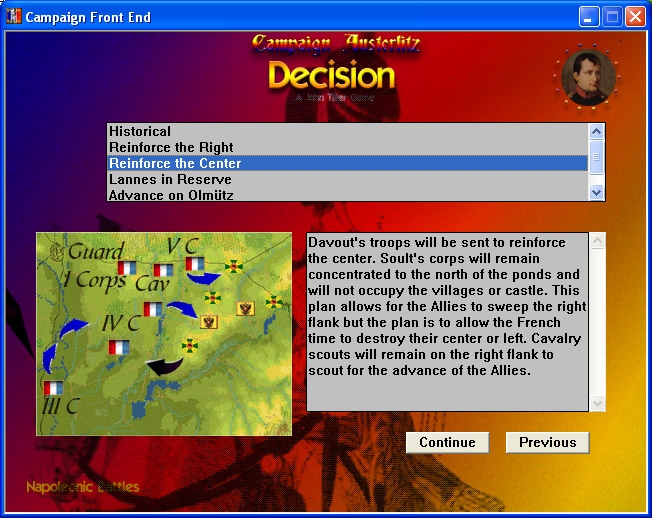 Скриншот из игры Napoleonic Battles: Austerlitz под номером 4